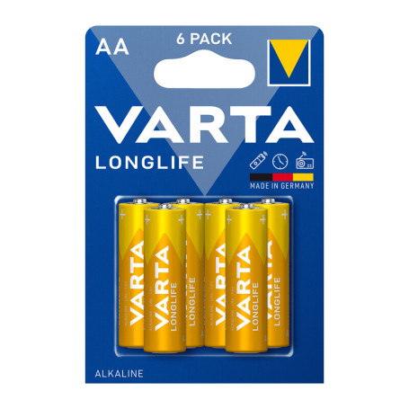 VARTA BATT LONGLIFE ALCALINA STILO BL 6 PZ