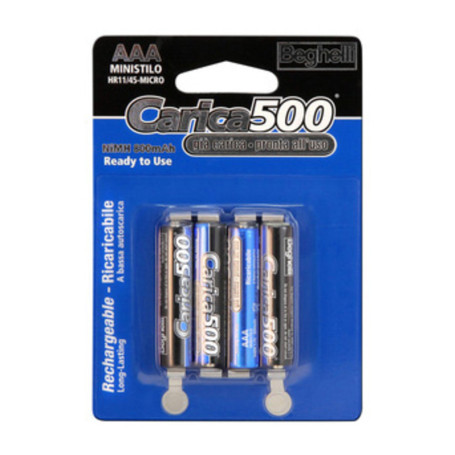 BEGHELLI BATTERIA RICAR MINISTILO 800MAH BL 4 8852