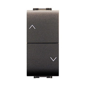 LIFE 4022 DOPPIO PULSANTE P\TAPPARELLE GRIGIO A