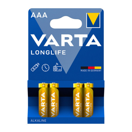 VARTA BATT LONGLIFE ALCALINA MINISTILO BL 4 PZ *