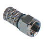 CONNETTORE A VITE TIPO F P\CAVO SAT TV 5