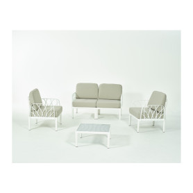 SALOTTO GARDA 4 PZ C\CUSCINI BIANCO