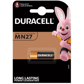 DURACELL BATT ALCALINA 12V MN27