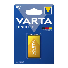 VARTA BATT LONGLIFE ALCALINA TRANSISTOR 9V BL 1 PZ*