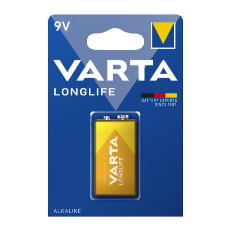 VARTA BATT LONGLIFE ALCALINA TRANSISTOR 9V BL 1 PZ*