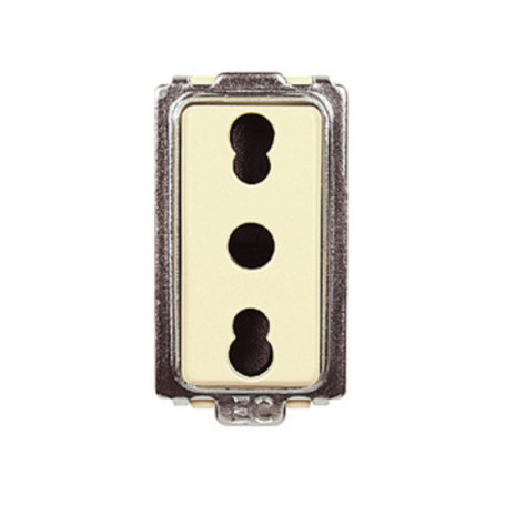 TONDO ECL 2545 PRESA BIPASSO 10\16A