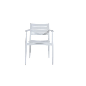 SEDIA C\BRACCIOLI REGNUM BIANCO