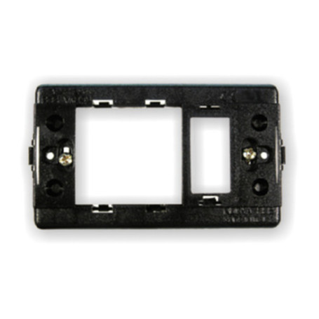 TONDO ECL 101 TP SUPPORTO SCHUKO +1 MODULO