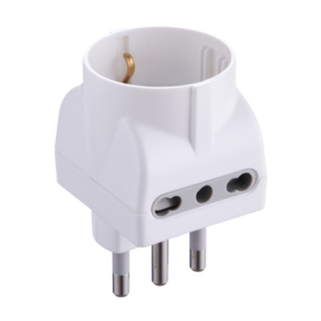 ADATTATORE TRIPLO 16A 2PR BIP E SCHUKO BIA FIG.11