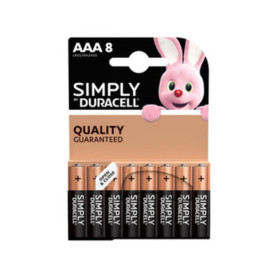 DURACELL SIMPLY ALCALINA MINISTILO 8 PZ MN2400