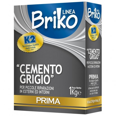 LINEA BRIKO CEMENTO GRIGIO DA KG. 1