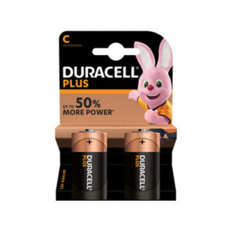 DURACELL BATT ALCALINA 1\2 TORCIA 2 PZ MN1400