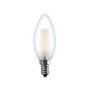 LED CANDELA  4W E14 2700K  470 LM FILAM SATIN