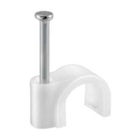 FISSACAVI PVC C\CHIODO  5 MM CONF. 100 PZ