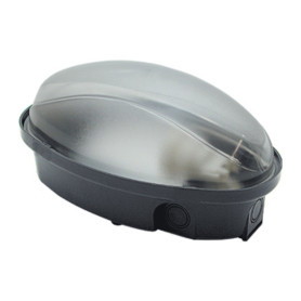 FME 62.721 PLAFONIERA OVALE NERO