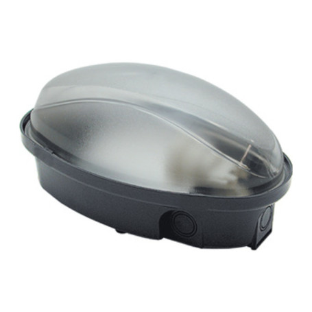 FME 62.721 PLAFONIERA OVALE NERO