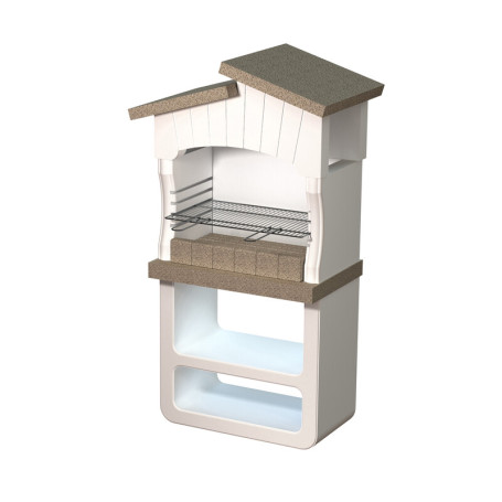 BARBECUE IN MURATURA  80X52X170 CM CAORLE