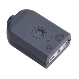 PRESA BIPASSO 2P+T NERO FIG.1