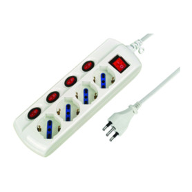 MULTIPRESA 4P BIP\SCHUKO C\5 INTERR FIG.5