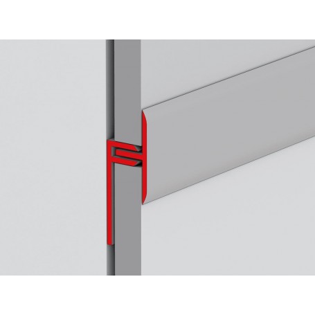 PROFILO GIUNZIONE A202  CM 300 BIANCO