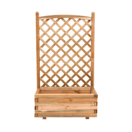 FIORIERA PINO IMPREGNATO C\GRIGLIATO 40X80X180 CM