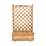 FIORIERA PINO IMPREGNATO C\GRIGLIATO 40X80X180 CM