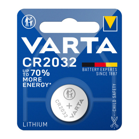 VARTA BATTERIA A BOTTONE CR2032 LITIO  BL 1 PZ