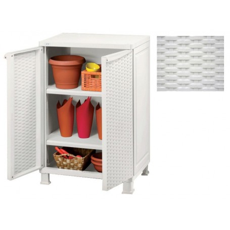 ARMADIO KETER CM.65X45X91H  T PIANI BIANCO