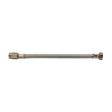 FLESSIBILE INOX PROLUNGATO M F 1\2 40 CM DN10