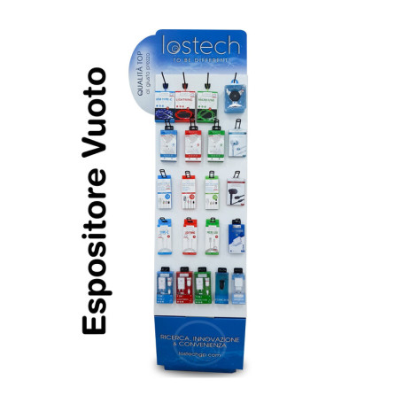 LOSTECH ESPOSITORE MONOFACCIALE 45X18XH170 CM