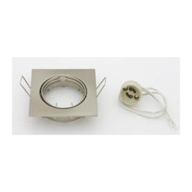 FARETTO QUADRATO INCAS ORIENTAB LED GU10 NIK SAT