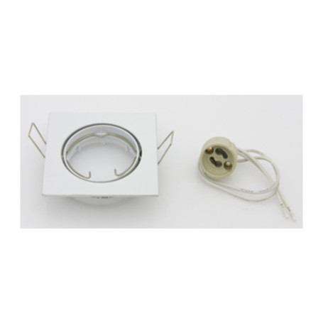 FARETTO QUADRATO INCAS ORIENTAB LED GU10 BIANCO