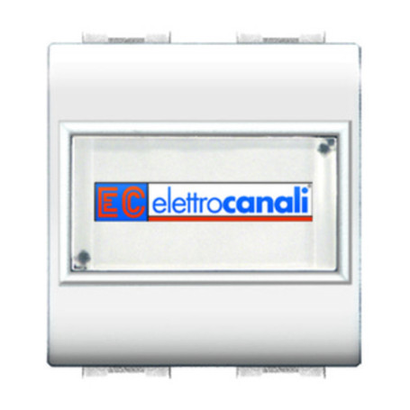 LIFE 4025 WH PULSANTE C\PORTANOME BIANCO