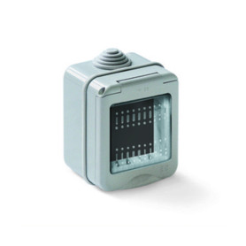 CASSETTA LIFE DA PARETE P\ESTERNO 2P  IP55