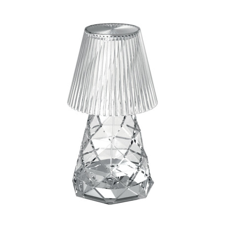 LAMPADA LOLA LUX RGBW D 11XH20 CM RICARICABILE