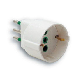 FME 87.130 BL ADATTATATORE 16A 2P+T SCHUKO *