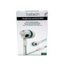 EARPHONE COMFORT HQ C\MICROF E PULS 120 CM WHITE