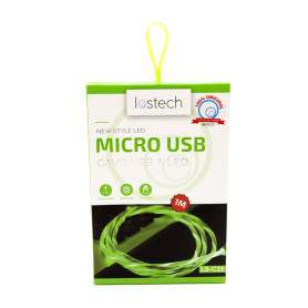 *CAVO LED MICRO USB CARICA RAPIDA CM.100