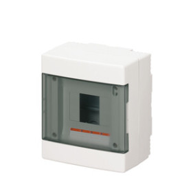CENTRALINO DA PARETE IP40 BIANCO  4 MOD PORTA FUME