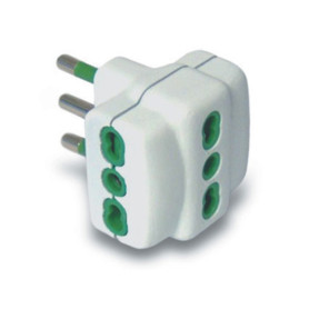 FME 82.630 ADATTATORE TRIPLO 16A 2P+T GARANTI
