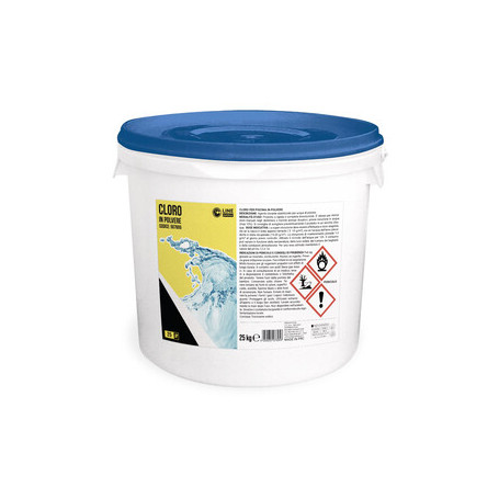 C CLORO PISCINA IN POLVERE 25 KG