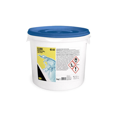 C CLORO PISCINA PASTIGLIE 200 G CF 5 KG