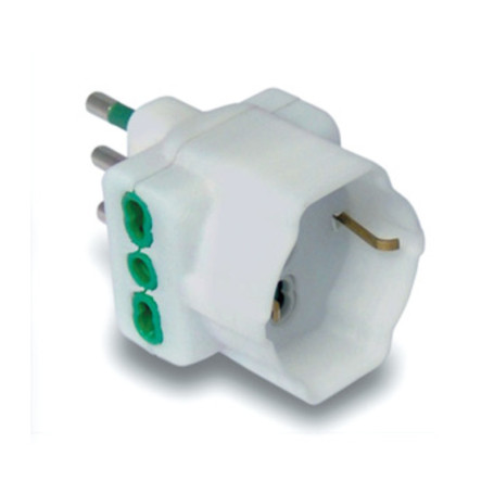 FME 82.640 ADATTATORE TRIPLO 16A 2P SCHUKO GARANTI