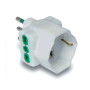 FME 82.640 ADATTATORE TRIPLO 16A 2P SCHUKO GARANTI