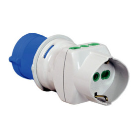 FME 73.090 ADATTATORE CEE 2P+T-2 SCHUKO\BIP 220V IP44