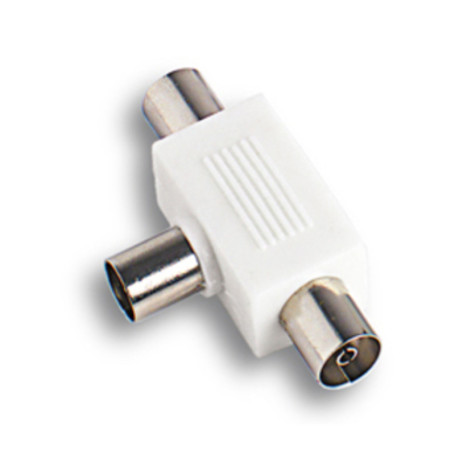 ADATTATORE DOPPIO TV MASCHIO C\2 PRESE