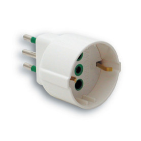 FME 87.120 BL ADATTATATORE 10A 2P+T SCHUKO