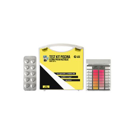 C TEST KIT PISCINA CLORO\PH IN PASTIGLIE