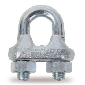 BL MORSETTO P\FUNE ACCIAIO D 12 MM ROBUR  2 PZ BL MORSETTO P\FUNE ACCIAIO D 12 MM ROBUR  2 PZ