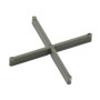 CONF. 250 DISTANZ A CROCE  4 MM IN PLASTICA